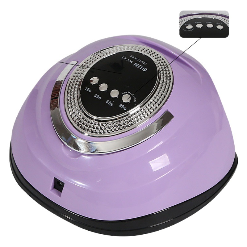 Nueva Lámpara de Fototerapia para Uñas de 268w de Alta Potencia, Máquina de Uñas de Venta Caliente Transfronteriza, Máquina de Fototerapia de Secado Rápido para Esmalte de Gel para Salones de Uñas