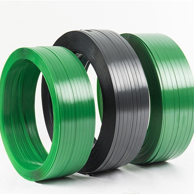 直供黑龙江吉林辽宁绿色塑钢打包带托盘栈板木箱打包带捆绑带