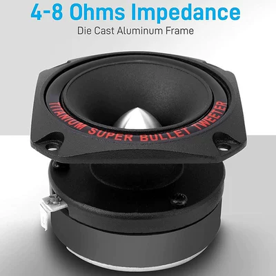 Car horn/tweeter 300-Watt 70-Magnet Tweeter