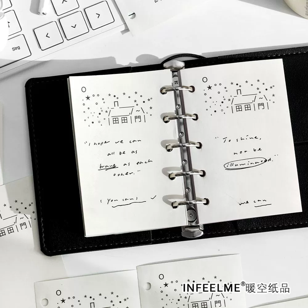 Infeel.Me Changeable laptop for students, tear-off sheet, scheduler