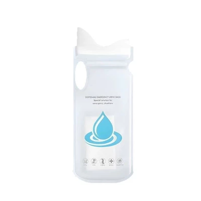 Emergency Urine Bag Disposable: On-board emergency urine bag