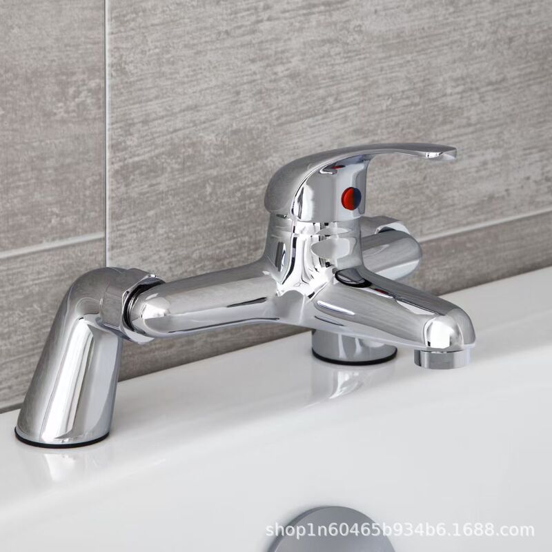 Factory Direct Supply Vertical Foreign Trade Uk and German Corner Bathtub Hot and Cold Faucet Jordan Triple Shower Set Factory Direct Supply Vertical Foreign Trade Uk and German Corner Bathtub Hot and Cold Faucet Jordan Triple Shower Set