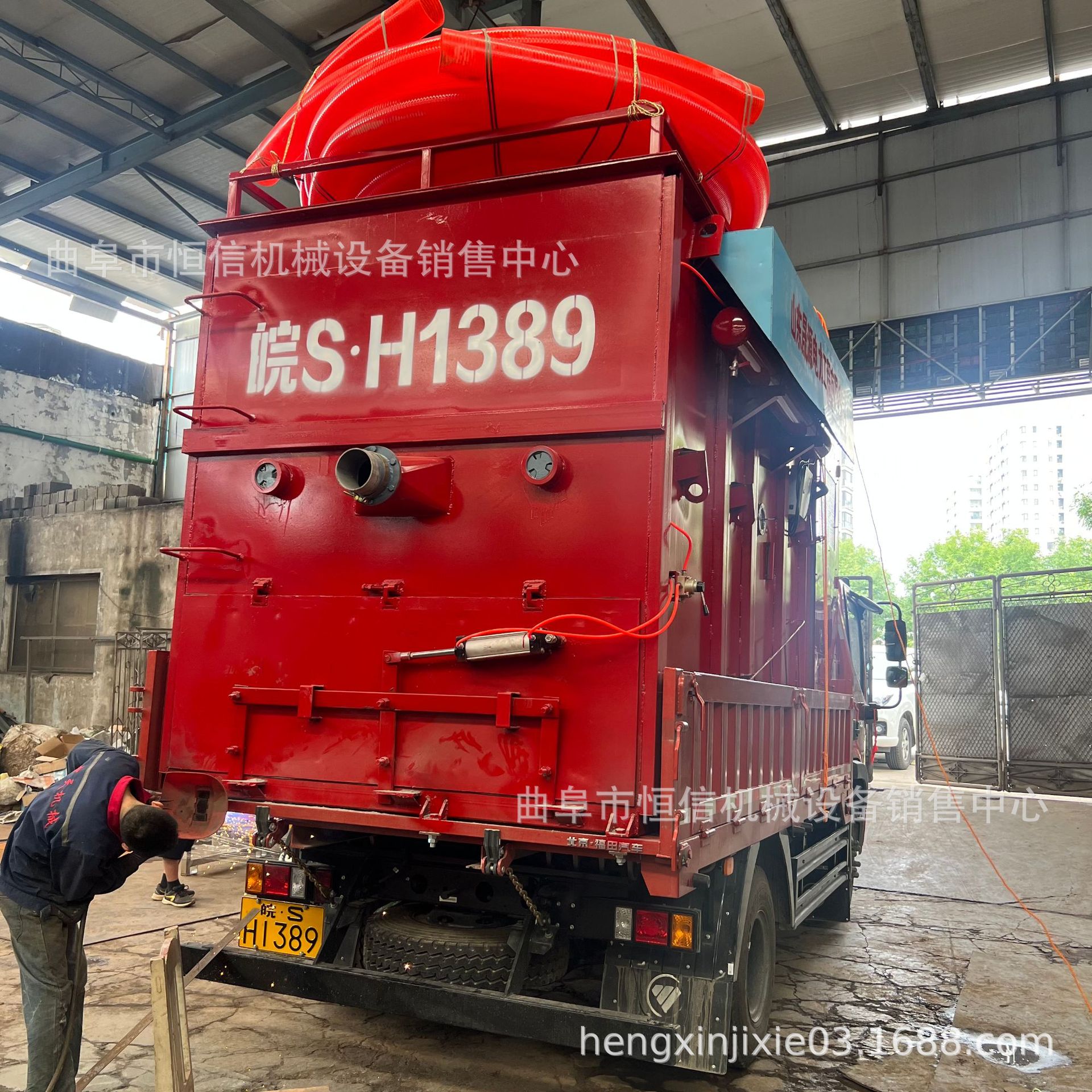 直供 脉冲除尘电厂拉粉煤灰的吸灰车zcjb 12立方车载式吸灰车