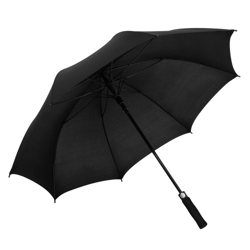 Manufacturer's 8-bone fiber 27-inch golf business automatic straight-shaft umbrella men's advertising umbrella with logo printing