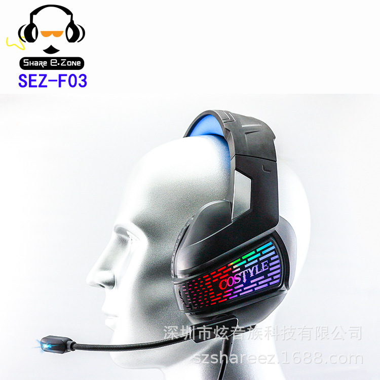 现货直发 有线游戏头戴耳机PS4PS5电脑电竞耳机