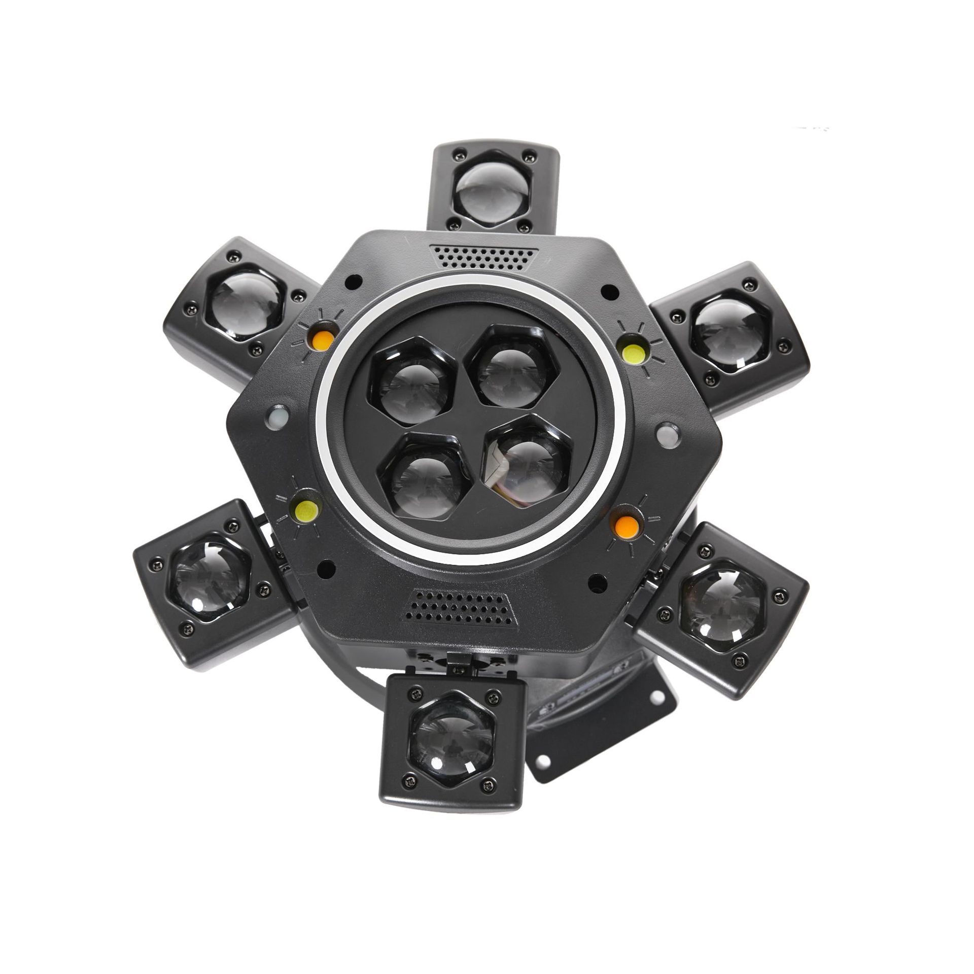 Ojos de abeja de seis brazos Lámparas con luces de escenario KTV Lámparas de barra Lámparas de cabezal Lámparas láser Lámparas de haz DJ Club