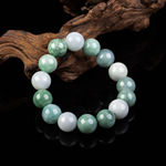 玉吉阁珠宝首饰天然缅甸翡翠A货糯冰多宝手串手链时尚百搭男女款