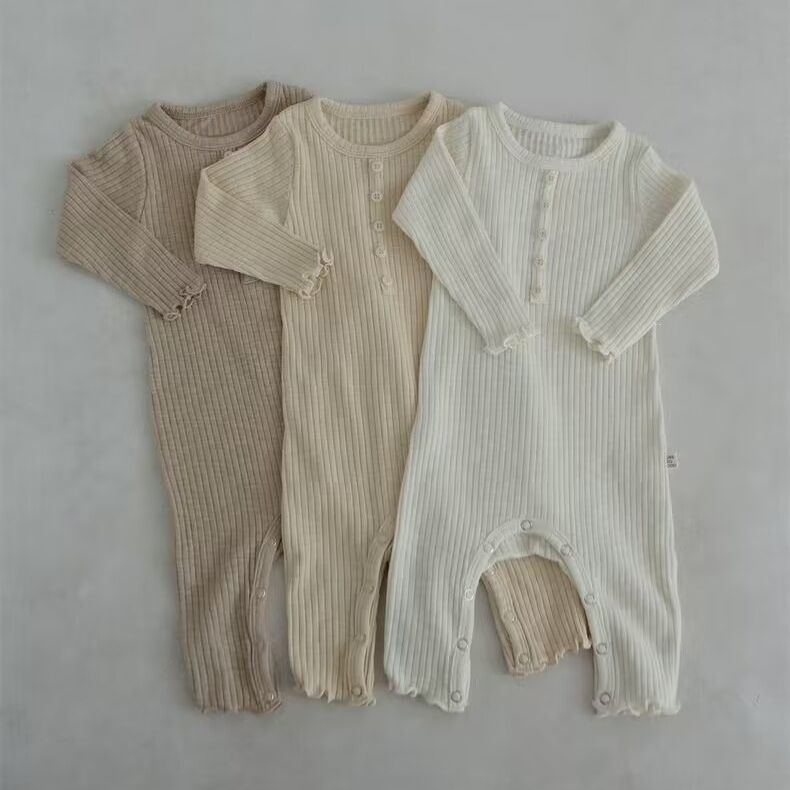 韩版ins婴儿秋冬装婴小童宝宝长袖针织连体哈衣爬服毛衣外出百搭