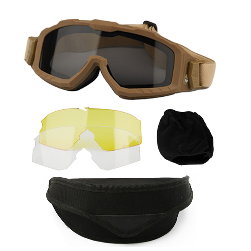 Shooting Protective Glasses Fitting Outdoor Mirror Set