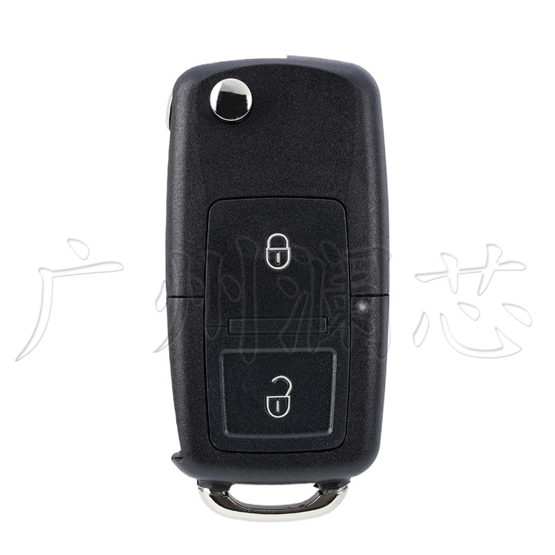 Suitable for Volkswagen 2-Key 3-Key 4-Key Golf Passat Jetta Sharan Foldableing Smart Remote Control Car Key Shell