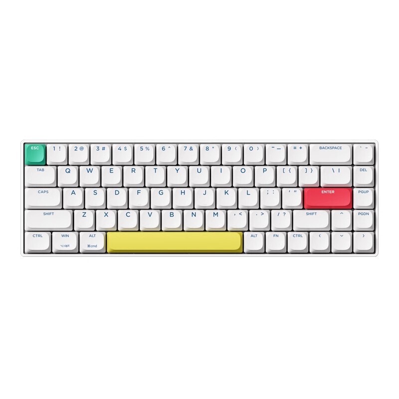 Xinmeng C68 低軸メカニカルキーボードワイヤレス 3 モード Bluetooth 薄型ポータブルサイレント軸オフィス Mac ユニバーサル|undefined