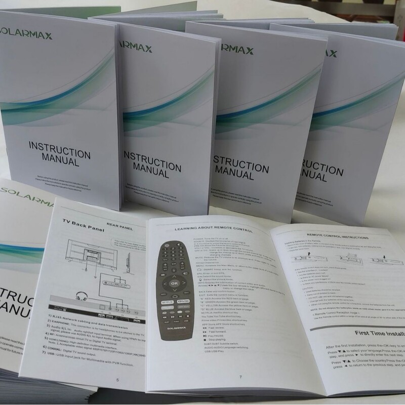 2026 New Custom Catalog Printing Factory Brochure Production Product Manual Sample Printing Instruction Book Catalog