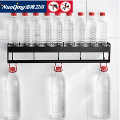 毛巾架子免打孔衛生間壁掛浴室毛巾單杆置物架廁所洗手間收納架