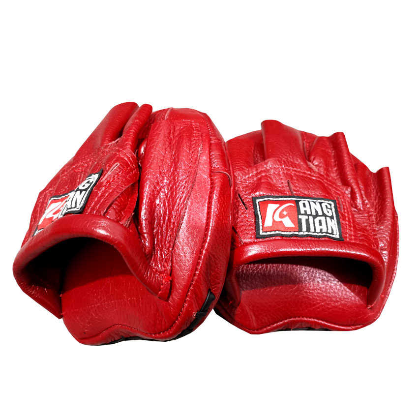 Fábrica de Angtian venta directa personalizada de cuero de vaca boxeador objetivo de boxeo de boxeo de lanzamiento de lanzamiento de mano pequeña equipo de entrenamiento de acompañamiento