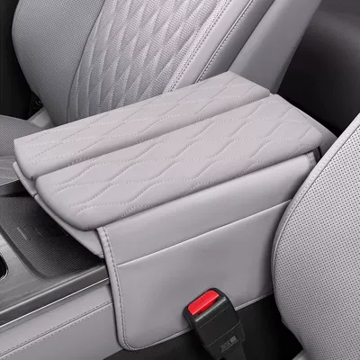 Suitable for Byd Han Central Armrest box pad - han-lotus-rhyme-gray