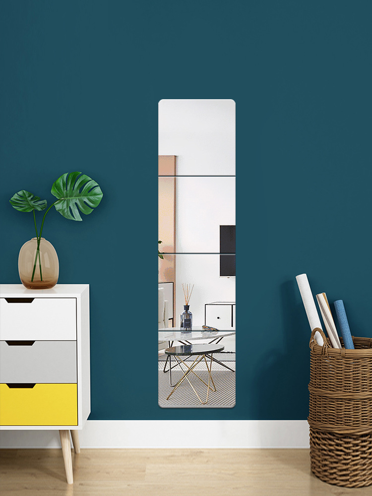 Dressing mirror full-body mirror student glass fitting wall…