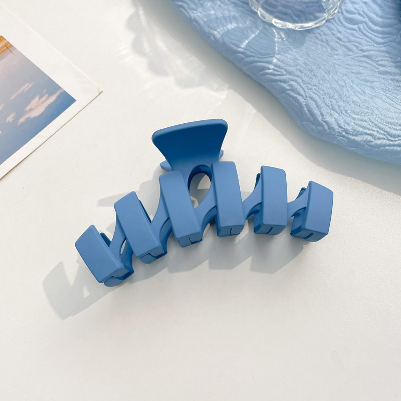 Cabeza pequeño tamaño clip de pelo temperamento tiburón clip tocado Klein Blue Ball Head clip hembra Otoño e Invierno accesorios para el cabello