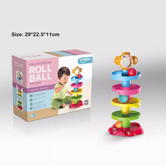 Baby Roller Ball Hand Catch Ball Stacking Fun Layered Tower Rattles Ball Early Learning Toys Amazon Cross-border Toys