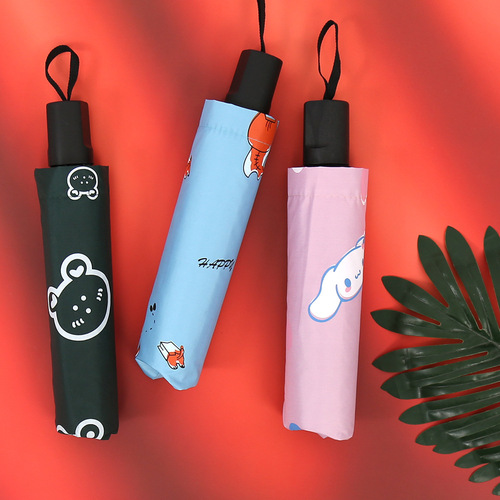 Wholesale customized fully automatic manual sunshade umbrella for women wholesale printed logo gift advertising umbrella