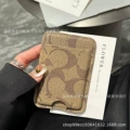 Card Holder - Coach Camel