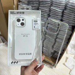 氷透明 Apple 16promax 透明携帯電話ケース iPhone15 落下防止 14/13 オールインクルーシブ PC 保護カバー