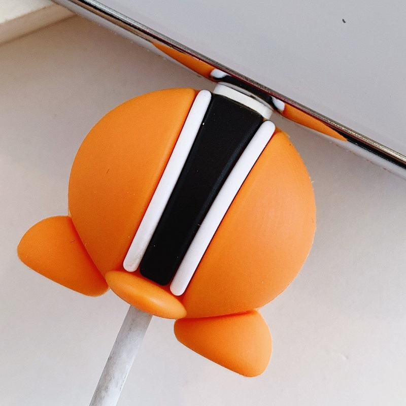 Aplicable a la cubierta protectora del cable de datos de Apple Android cubierta protectora del cable de carga