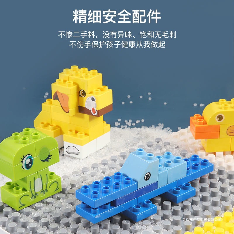 Play Table (Lego) Big Constructor Set, 3–6 years, Storage Trays & Large Building Blocks