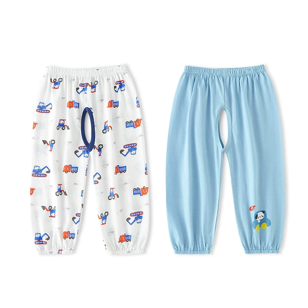 Gray blue + full printed digger 40 count combed cotton