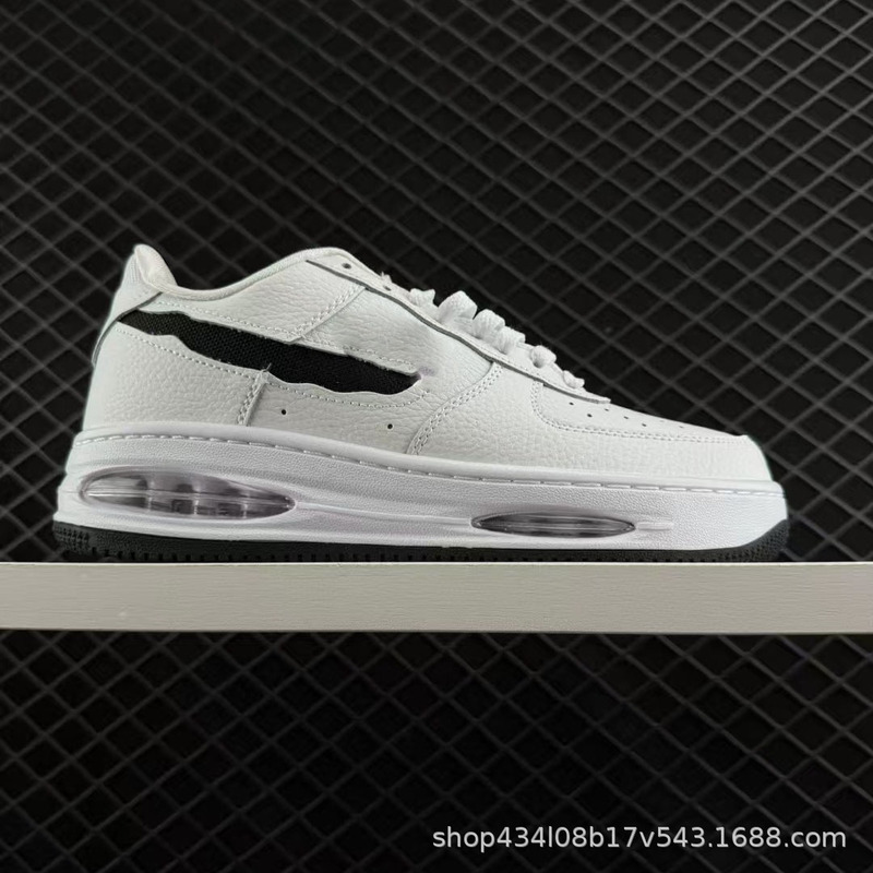 High Quality Wholesale Af1 Air Force One Air Cushion Visual Window Thick Sole Heightening Versatile Sports Sneakers Small