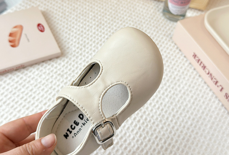 Chaussures mary jane en cuir élégantes pour filles printemps_voghion.com