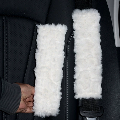 Seat belt shoulder pad, Pads, Imitation Wool Car Accessories