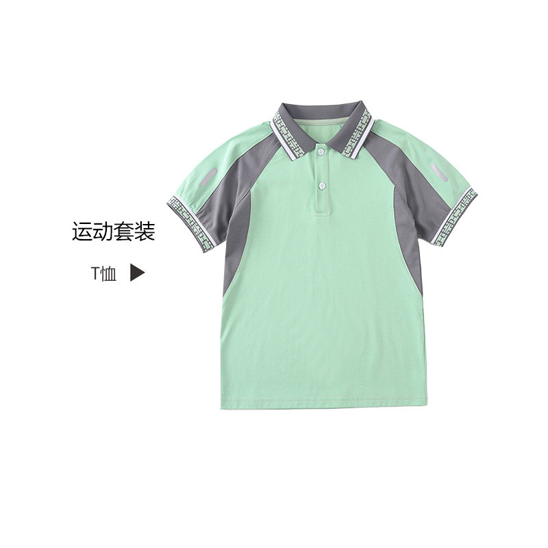 江西赣州市初中小学生统一校服幼儿园班服套装夏季短袖儿童春秋季|undefined