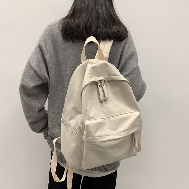 ins超人気楊紫同型バックパック、ヴィンテージ風、シンプルで多用途、韓国風森系学生スクールバッグ、レディーストラベルバッグ|undefined