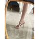 Women's High Heels with High Heels 2025 New Summer Dress silver Stiletto Heel Open Toe Summer Not Tired Sandals
