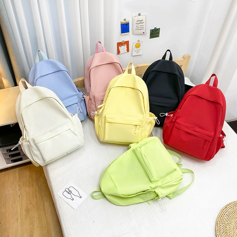 Backpack, Korean style 2023 collection, lightweight 0.29 kg, multiple colors
