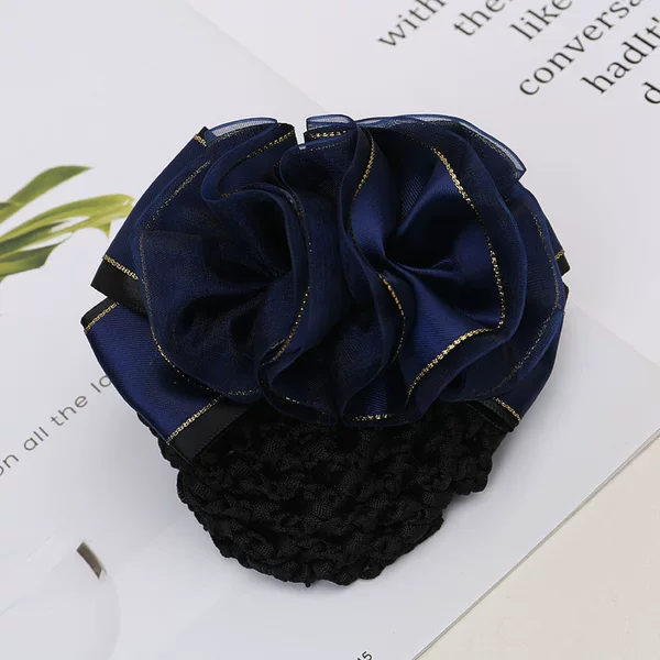 Cross-border hair net for women, professional hair net for flight attendants, hair net for nurses, hair accessories for bank employees