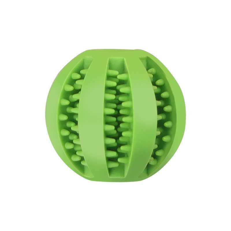 치아 청소 공 중간 6cm 녹색