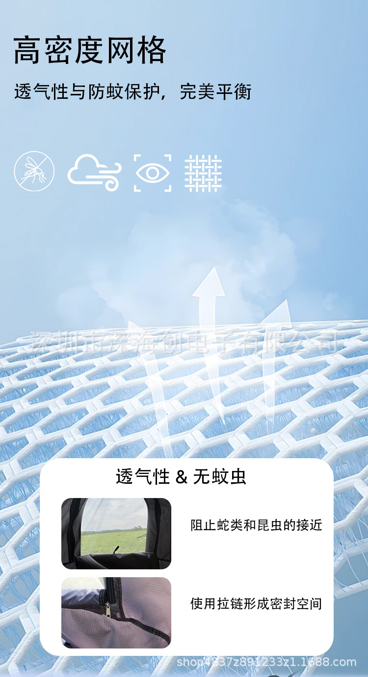 Suitable for Tesla Model Y Car Rear Tent, Portable Camping Tent, Double-Layer with Canopy, Mobile Large Bed Room