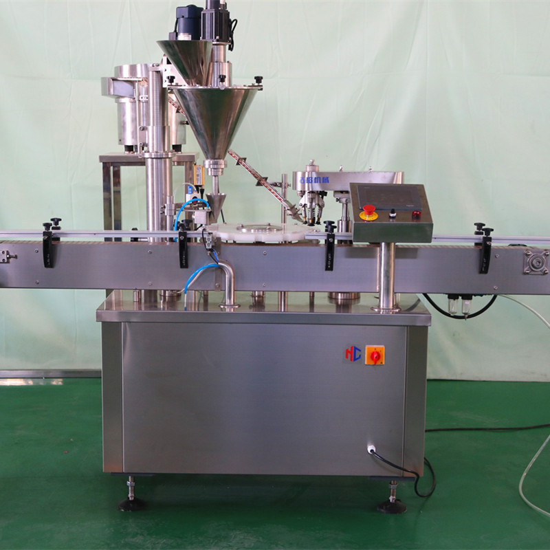 厂家直供粉剂灌装机 轧盖机 粉末灌装轧盖机