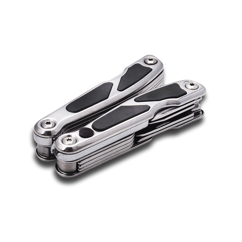 SQ Shunquan alicates de herramienta de combinación multifuncional Alicates de herramienta mini al aire libre universal con luz LED