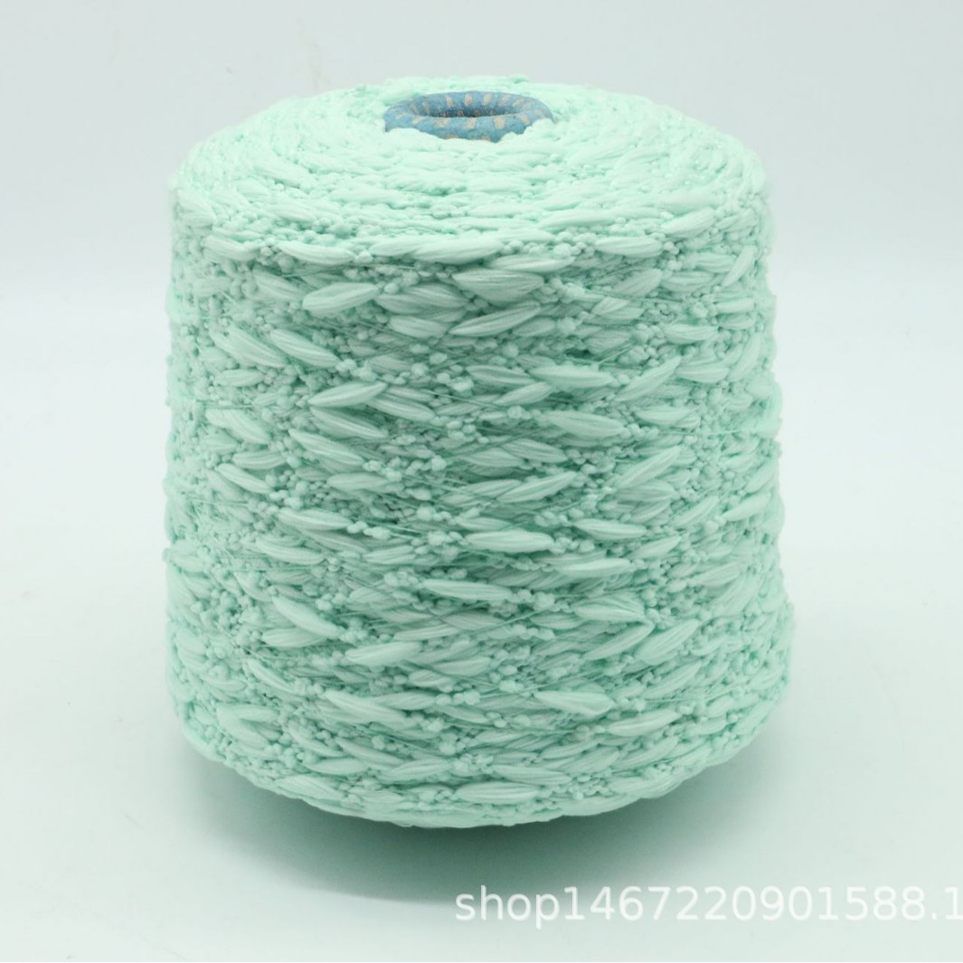 厂家直销 大小灯笼单灯笼纱 段染项链泡泡特种连珠结子纱线毛线新