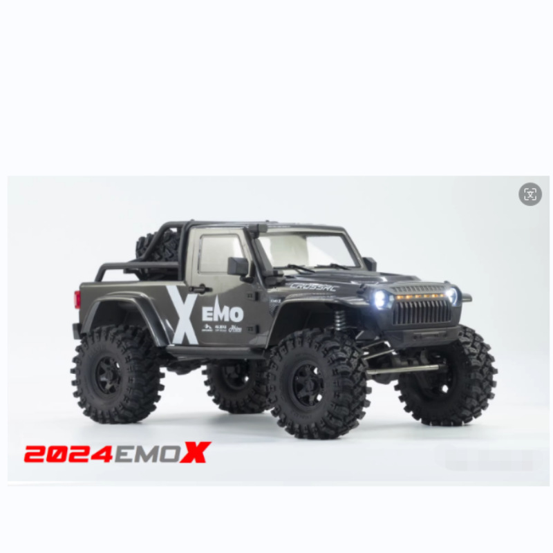 CROSSRC Big Rhinoceros EMOX 1/8 Remote Control Electric Off-road Climbing Car Toy Differential Lock Two-speed
