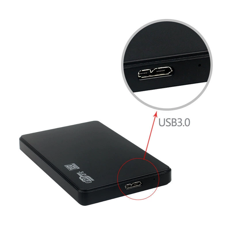 Собственное производство: корпус для 2.5" механического/SSD SATA диска, без инструментов, интерфейс USB 3.0, переносной внешний диск