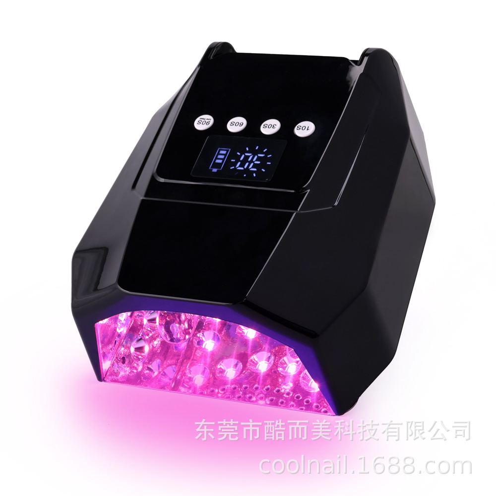 Nuevo tipo de alta potencia de 98W lámpara de manicura de secado rápido de uñas lámpara de fototerapia de almacenamiento de gel de manicura LED inducción de manicura lámpara de horneado