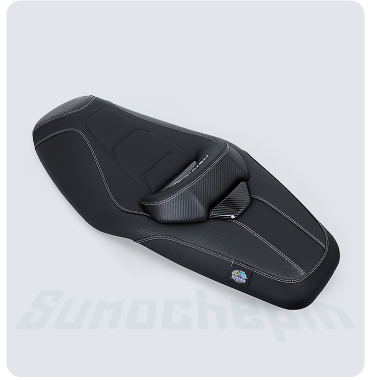Suitable for Honda NS150XC modified motorcycle leather seat assembly, lowers the height and adds a backrest, breathable and comfortable