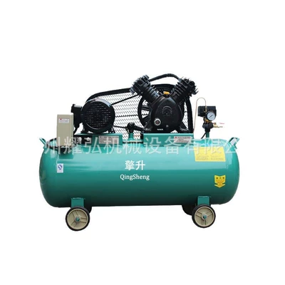 Qingsheng brand piston air compressor industrial grade 220V/380V air pump auto repair mine site air pump (Hava kompressorları) - shb-0178-single-phase