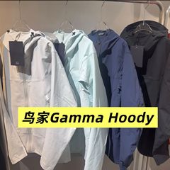鸟家GAMMA HOODY平替轻量化夹克单层软壳连帽冲锋衣防水休闲外套