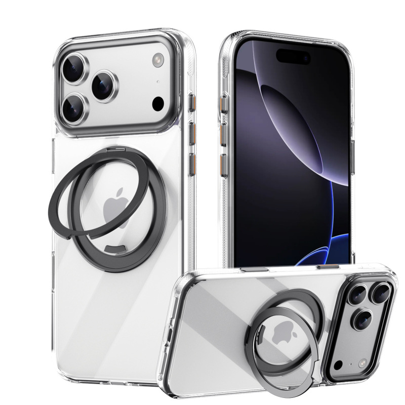 齿轮360支架适用iPhone17ProMax磁吸手机壳苹果16带AI按键保护套|undefined