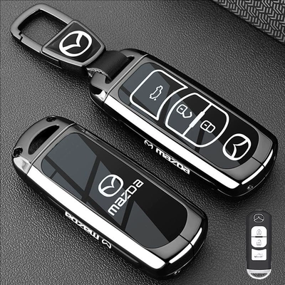 Atez Cx50 Xingye Cx4 Car – Static Rod/Key Bag - model-b-3-button-gun-black-car-logo-buckle