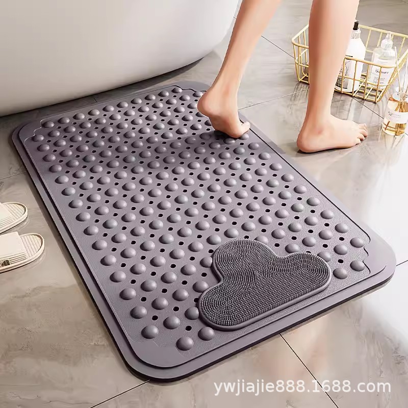 Bathroom Bath home bathroom TPE cloud mat sink waterproof mat bathtub non-slip mat